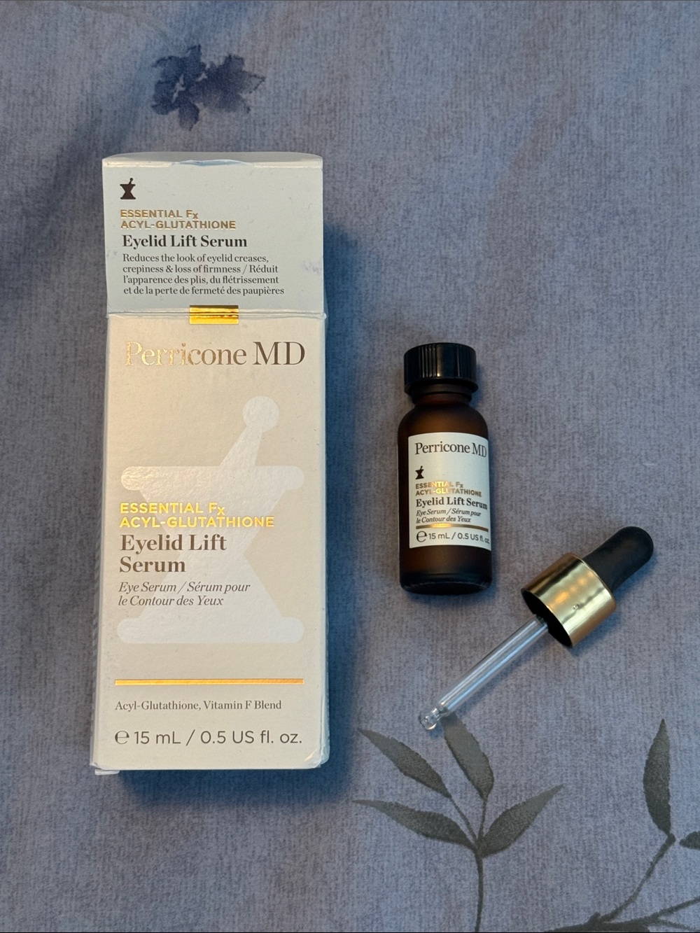 NWT Perricone MD Neuropeptide Eyelid Lift Serum Dull Size